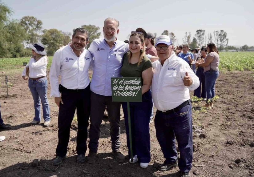 Del Prete impulsa restauración ambiental con reforestación y participación ciudadana
