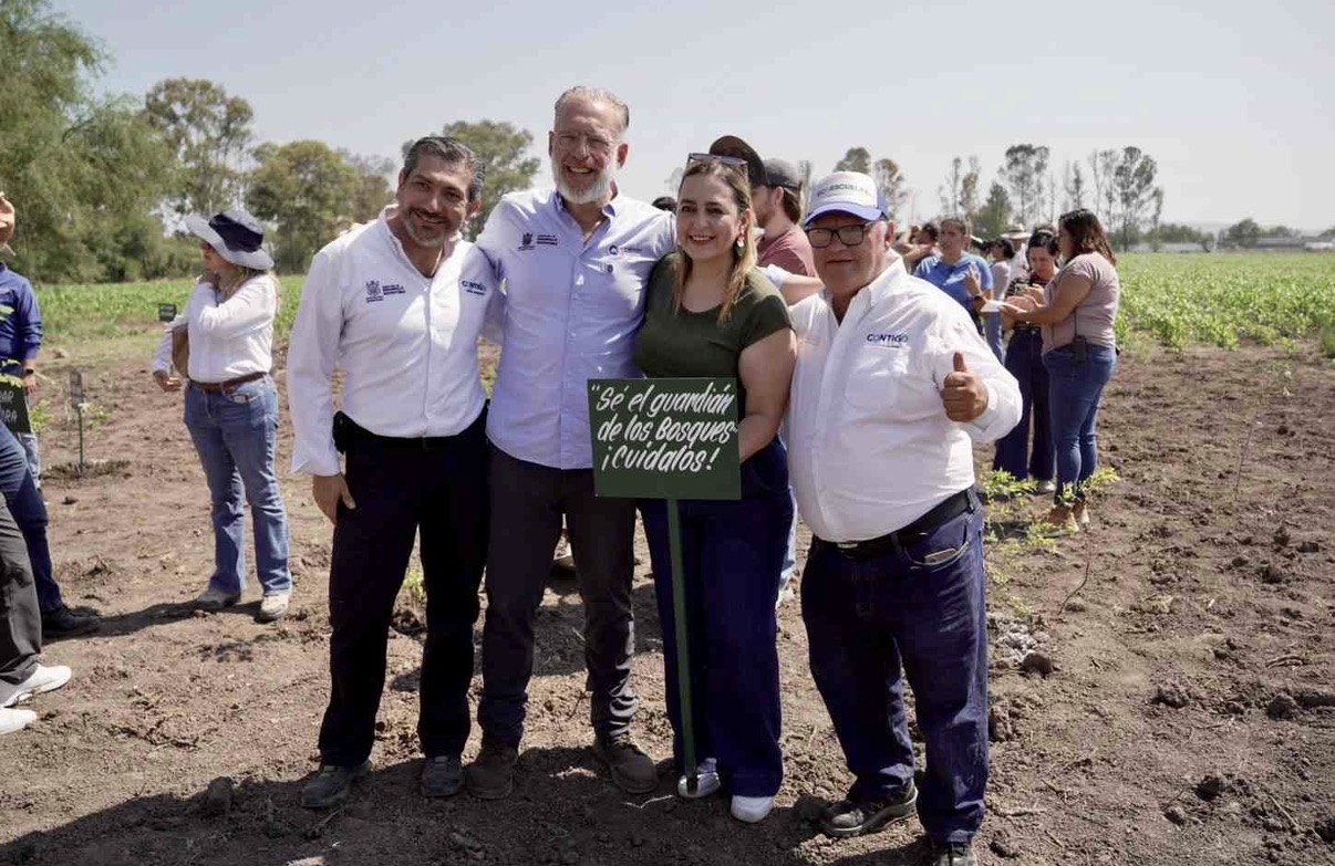 Del Prete impulsa restauración ambiental con reforestación y participación ciudadana