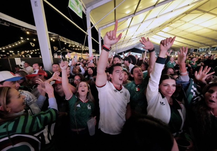 18 mil queretanos vivieron el triunfo histórico de la Selección Mexicana desde el Zona Fest en el Estadio Corregidora; Felifer Macías estuvo presente