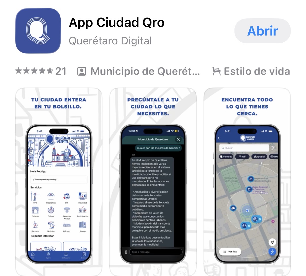 App Ciudad Qro supera las 25 mil descargas