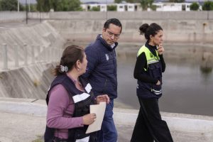 Supervisa Chepe Guerrero funcionamiento de cárcamos y drenes del municipio