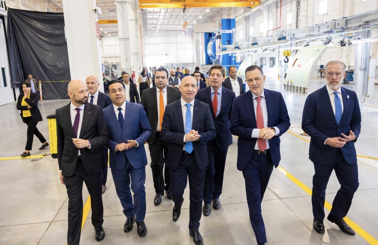 Airbus invierte más de 640 millones de pesos en Querétaro y genera más de 200 nuevos empleos.
