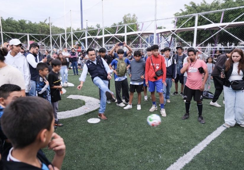 Inaugura Luis Nava torneo “Todos al Mundial Contigo”