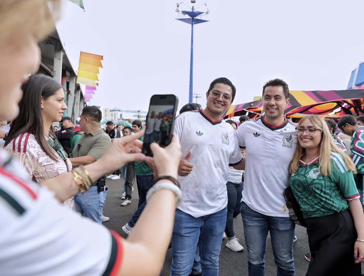 Llama Felifer Macías a celebrar con responsabilidad el partido entre México e Inglaterra