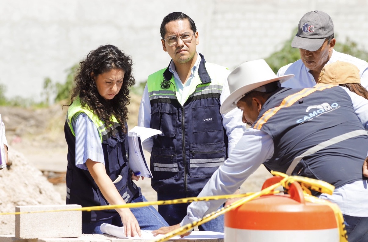 Supervisa Chepe Guerrero construcción y mejoramiento de parques públicos
