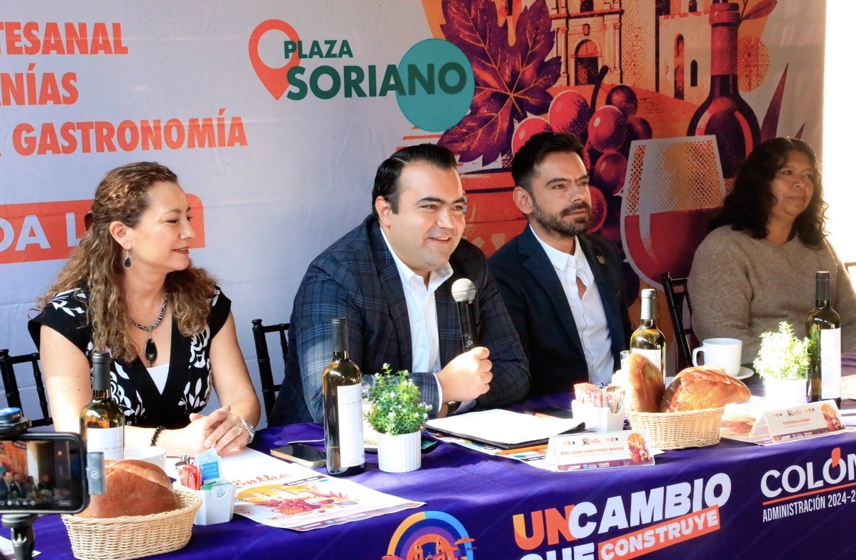 Presenta Gaspar Trueba el Festival Xönthe 2026, Vendimia del Valle de Colón