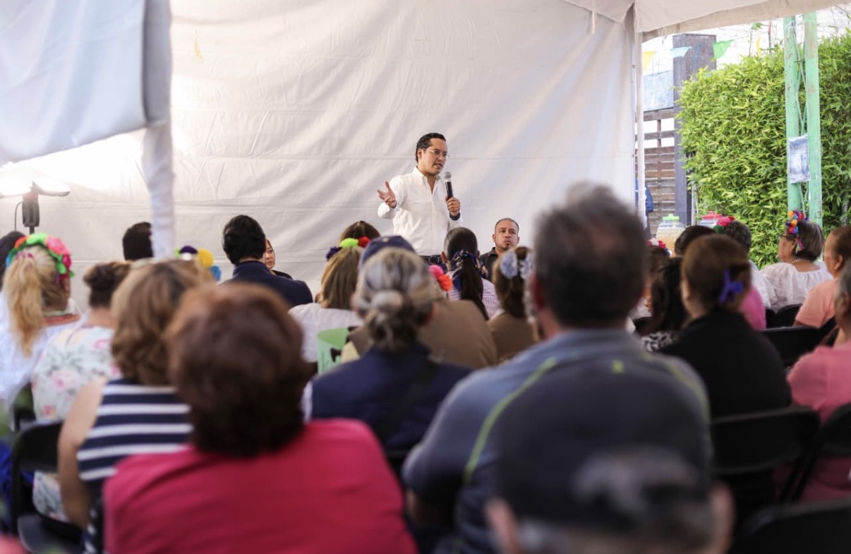 Es momento de actuar: Chepe Guerrero presenta “Diálogos por una Justicia Más Firme” a vecinos de la colonia El Rocío