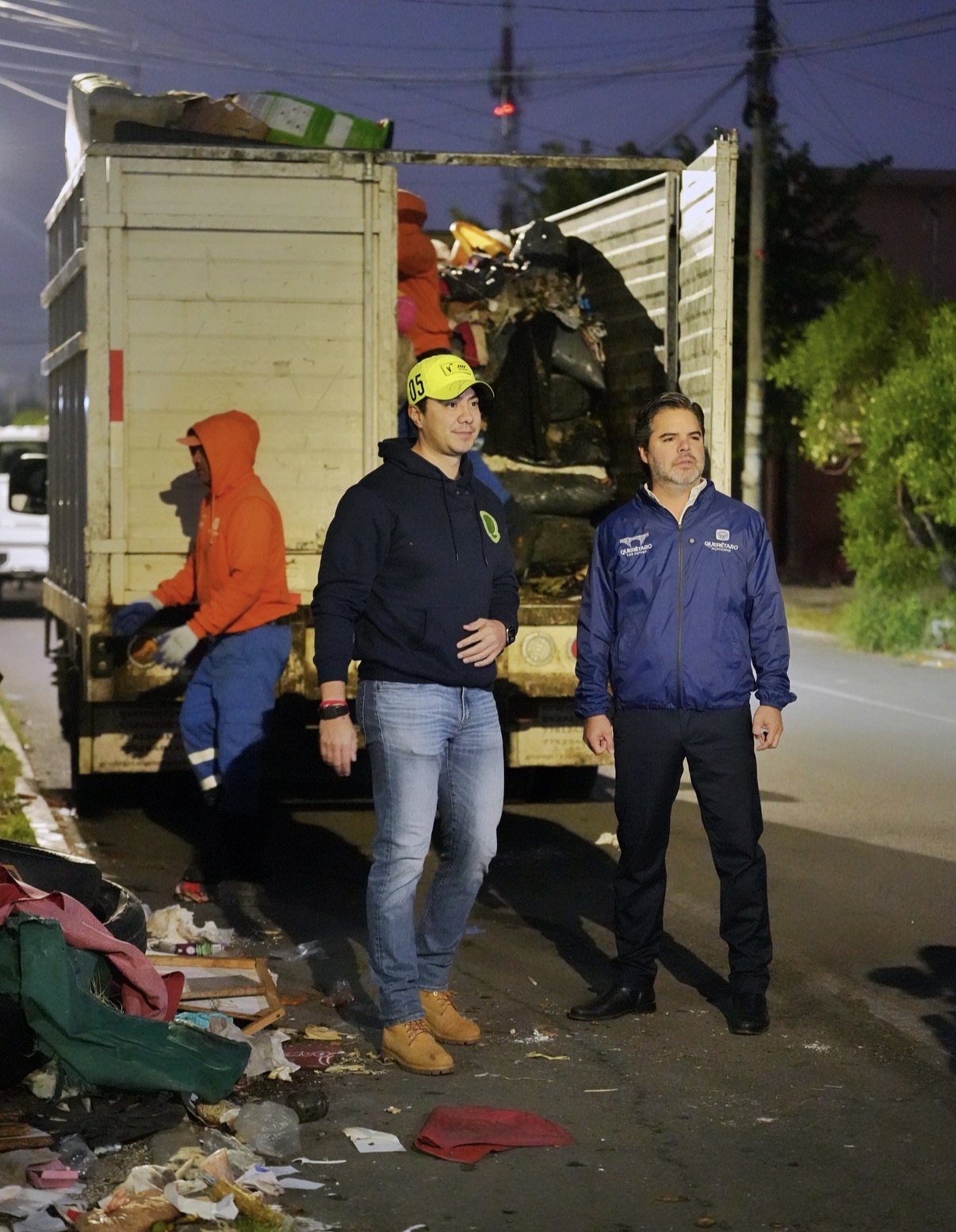 Reconoce Felifer Macías el trabajo que realiza Servicios Públicos para mantener limpio Querétaro