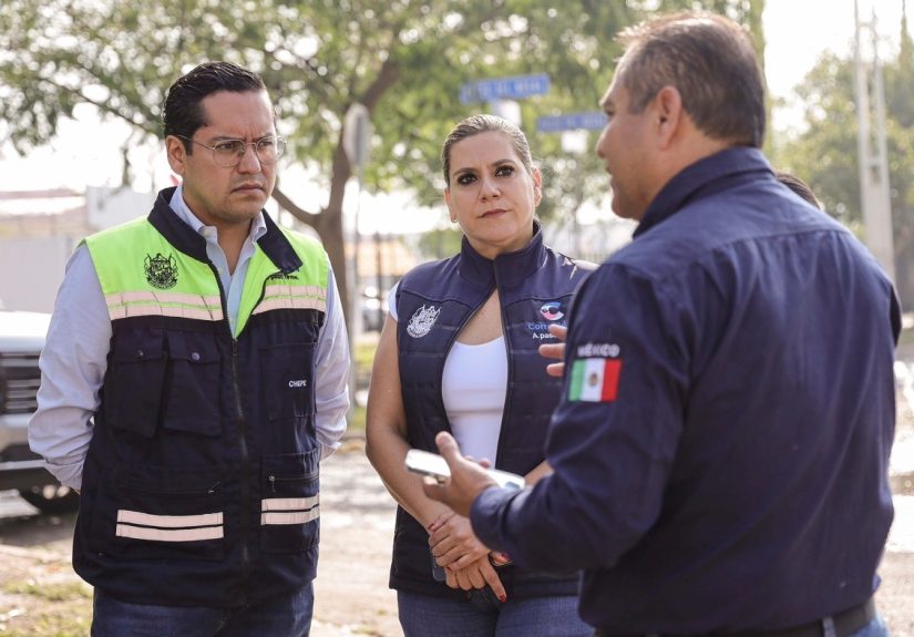 Supervisa Chepe Guerrero colonias con incidencias por las fuertes lluvias