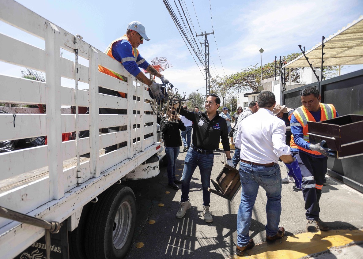 Corregidora fortalece la recolección de tiliches en colonias y comunidades