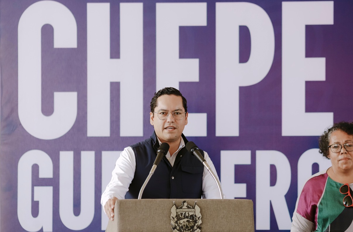 Chepe Guerrero anuncia la rehabilitación del acceso a Lourdes al supervisar el regreso a clases en la Telesecundaria “Renato Leduc”