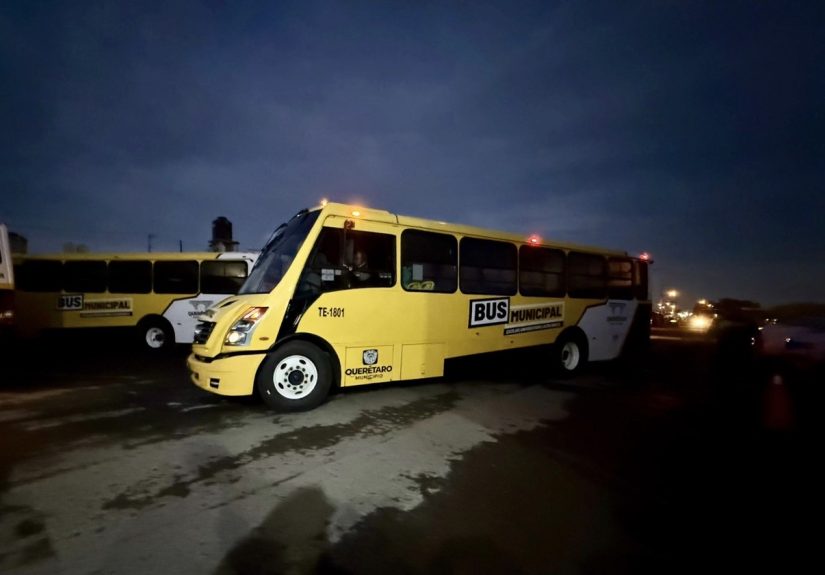 Municipio de Querétaro arranca el Transporte Escolar Gratuito: 43 rutas darán servicio a estudiantes de 67 escuelas
