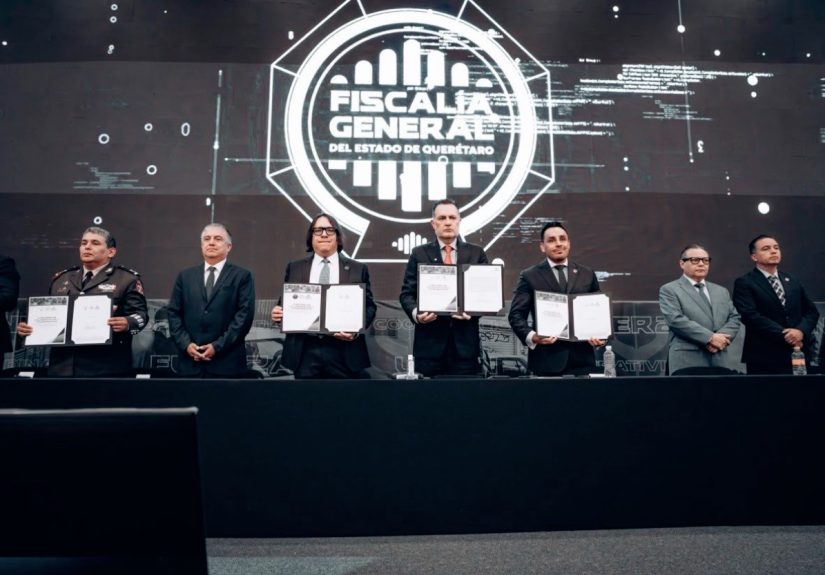 Presenta Fiscal resultados de Sinergia por Querétaro en seguridad y procuración de justicia