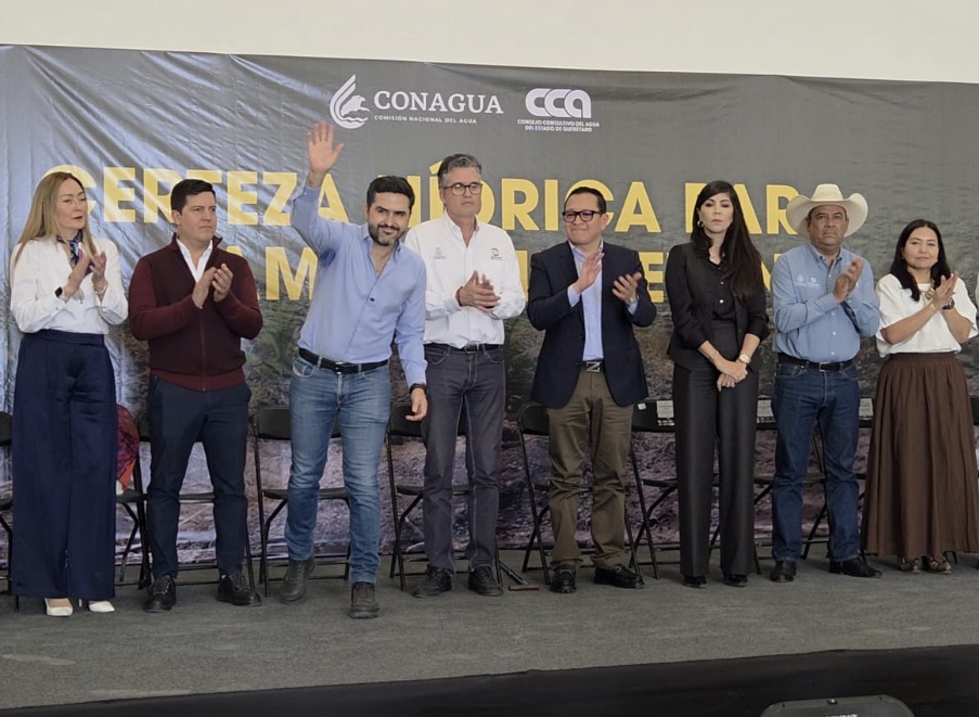 Agustín Dorantes reúne a CONAGUA y productores de Querétaro para atender inquietudes del sector