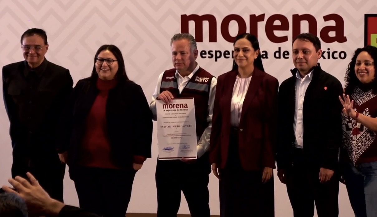 “Llevaremos la Cuarta Transformación a Querétaro”: Santiago Nieto, quien será candidato de la 4T a la gubernatura