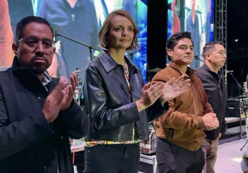 Inaugura Ana Paola López Birlain la fiesta patronal de Santa María Magdalena, en Cadereyta de Montes