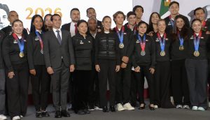 Reconoce Claudia Sheinbaum a atletas mexicanos tras histórica actuación en Juegos Centroamericanos
