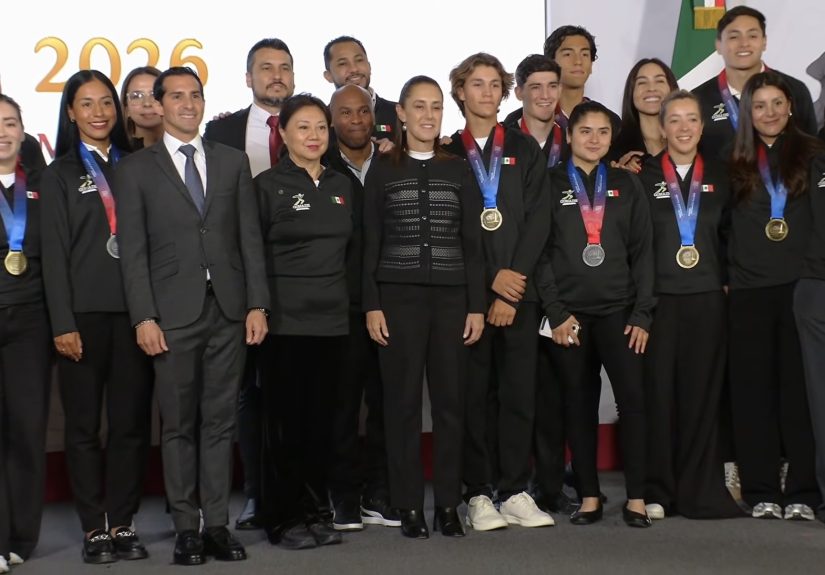 Reconoce Claudia Sheinbaum a atletas mexicanos tras histórica actuación en Juegos Centroamericanos