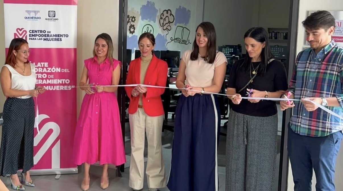 Centro de Empoderamiento atenderá a cerca de 500 mujeres por semana y suma nuevos servicios en Querétaro