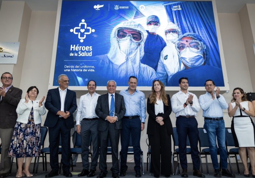 Encabeza Gobernador Homenaje a Héroes de la Salud de Querétaro