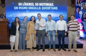 Encabeza Mauricio Kuri la presentación de la revista “Líderes que inspiran”, recopila 50 relatos que reconocen el talento juvenil