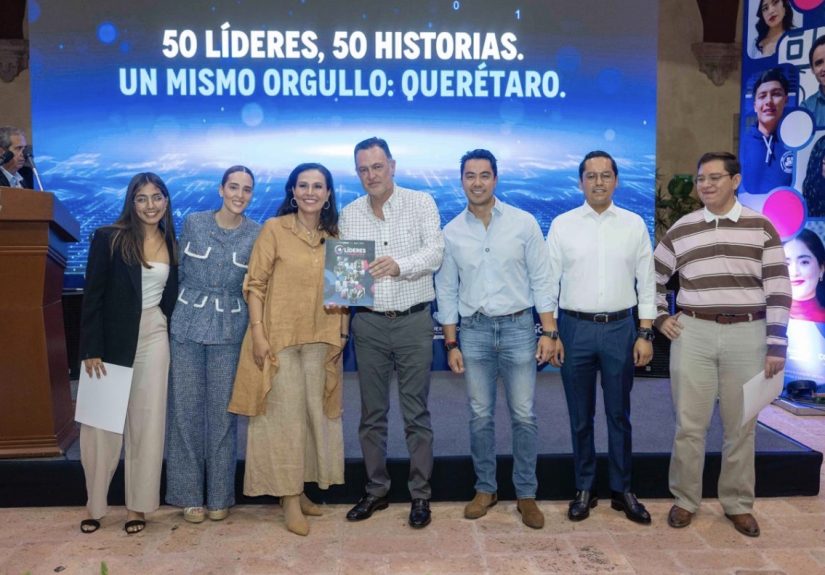 Encabeza Mauricio Kuri la presentación de la revista “Líderes que inspiran”, recopila 50 relatos que reconocen el talento juvenil