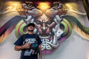 Más de 150 artistas urbanos intervienen los muros del PARCUR en la quinta edición de Dirty Walls