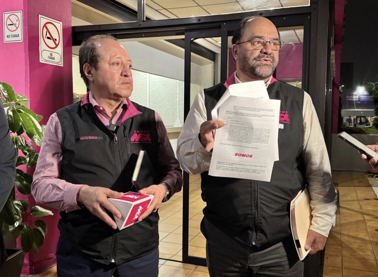 INE vuelve a rechazar emblema de SOMOS; partido presenta tercera propuesta