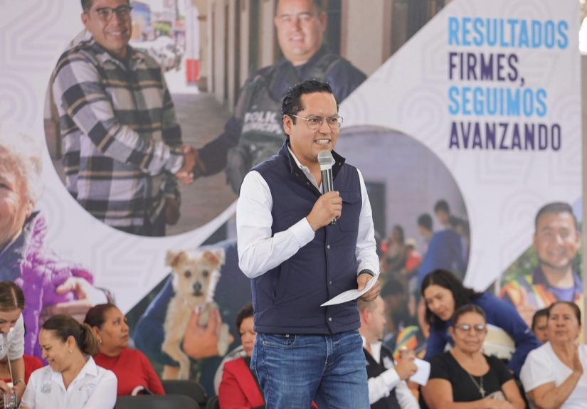 Chepe Guerrero y Gaby Trápala encabezan encuentro ciudadano con adultos mayores en el marco de su segundo Informe de Gobierno