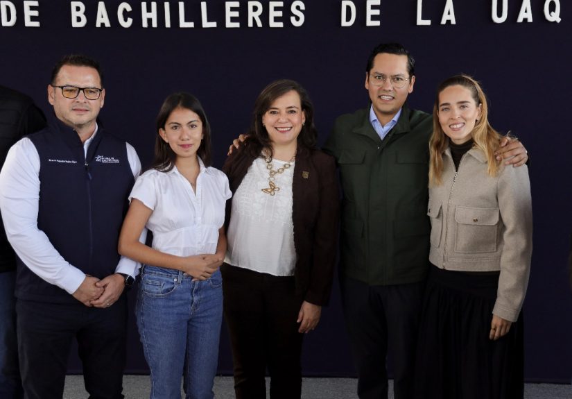 Chepe Guerrero propone reforestar la Prepa UAQ Corregidora junto con estudiantes