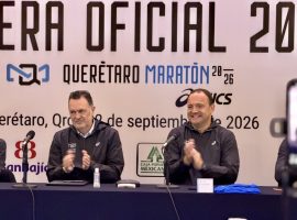 Presentan la playera y las rutas del Querétaro Maratón 2026