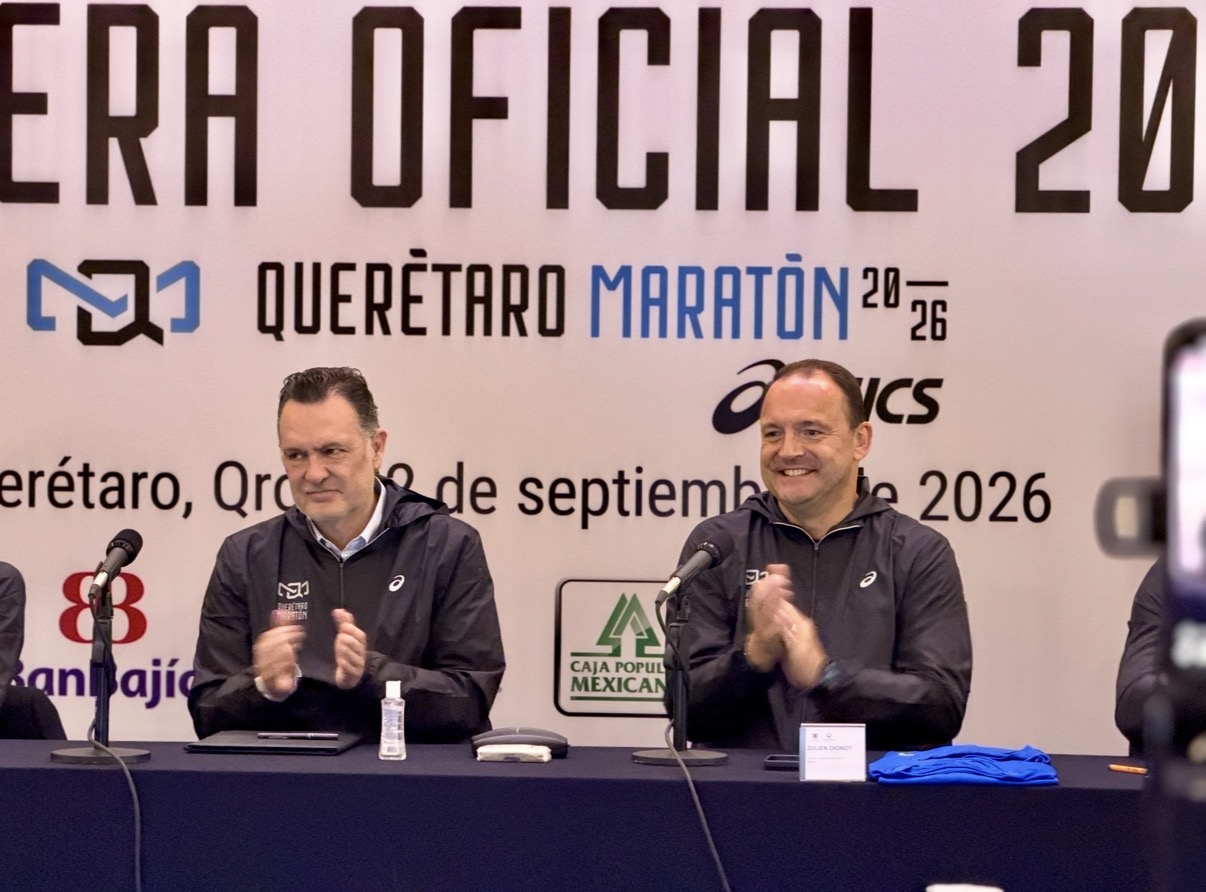Presentan la playera y las rutas del Querétaro Maratón 2026
