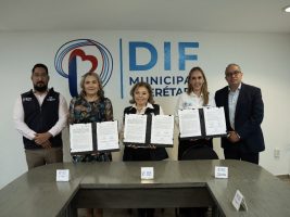 Firma DIF Municipal convenio con USEBEQ para promover el respeto y buen trato hacia las personas adultas mayores