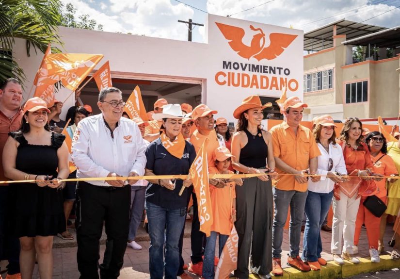 Movimiento Ciudadano inaugura Casa Naranja en Arroyo Seco y toma protesta a su Comisión Operativa Municipal