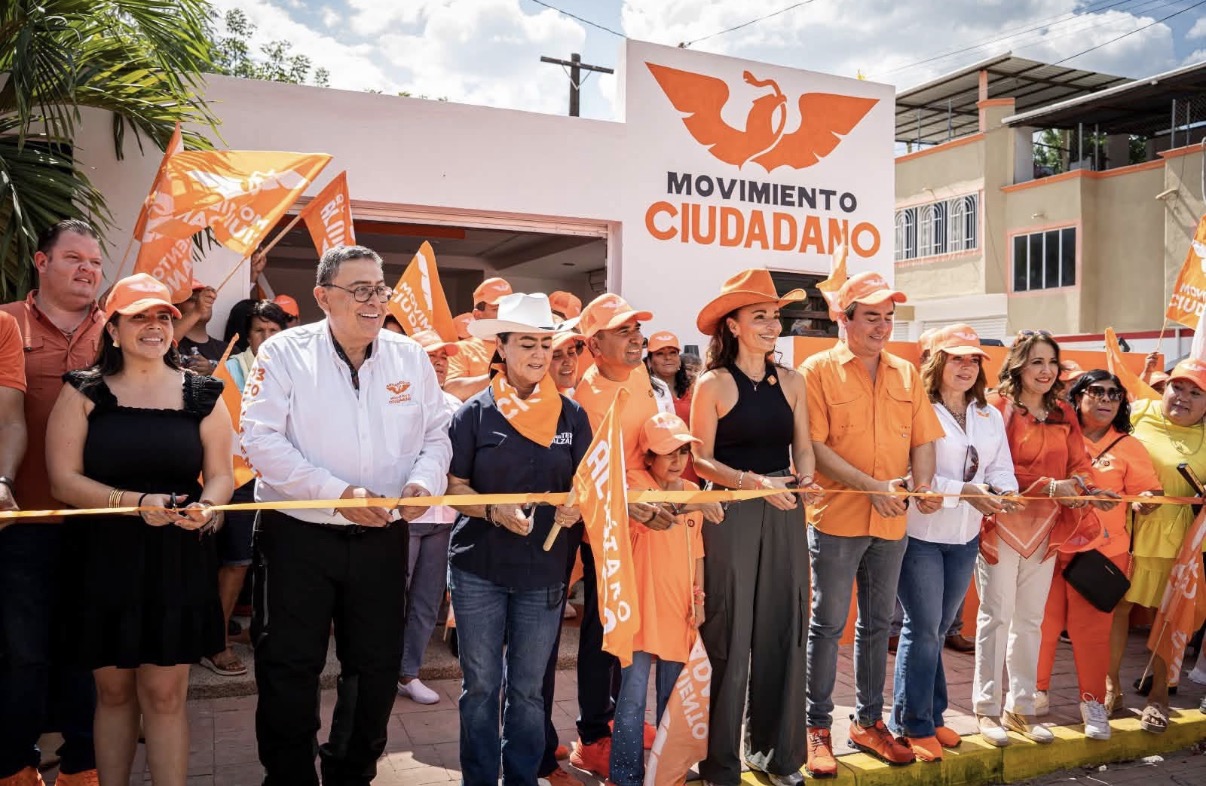 Movimiento Ciudadano inaugura Casa Naranja en Arroyo Seco y toma protesta a su Comisión Operativa Municipal