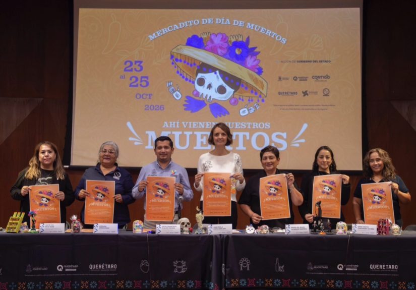 🏵️ ¡La tradición está viva! Querétaro alista Mercadito de Día de Muertos con 80 expositores