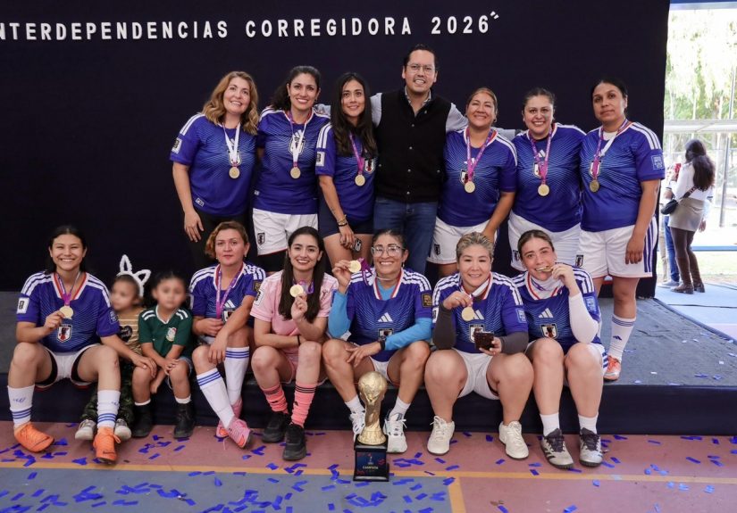 Chepe Guerrero premia a ganadores del Torneo Interdependencias Corregidora 2026