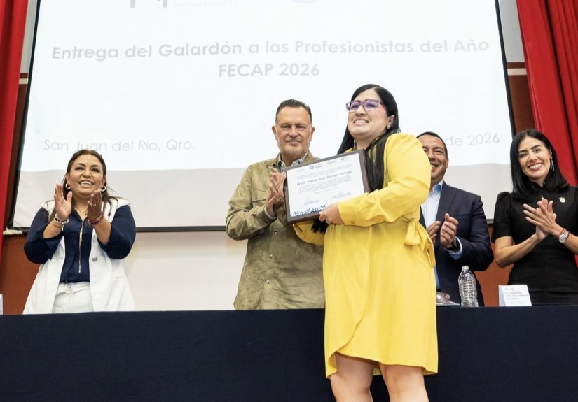 Entrega Mauricio Kuri el Galardón FECAP 2026 a profesionistas de San Juan del Río