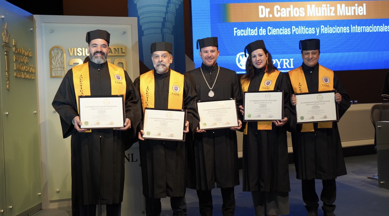 Investigadores UAQ reciben Premio de Investigación 2026, otorgado por la UANL