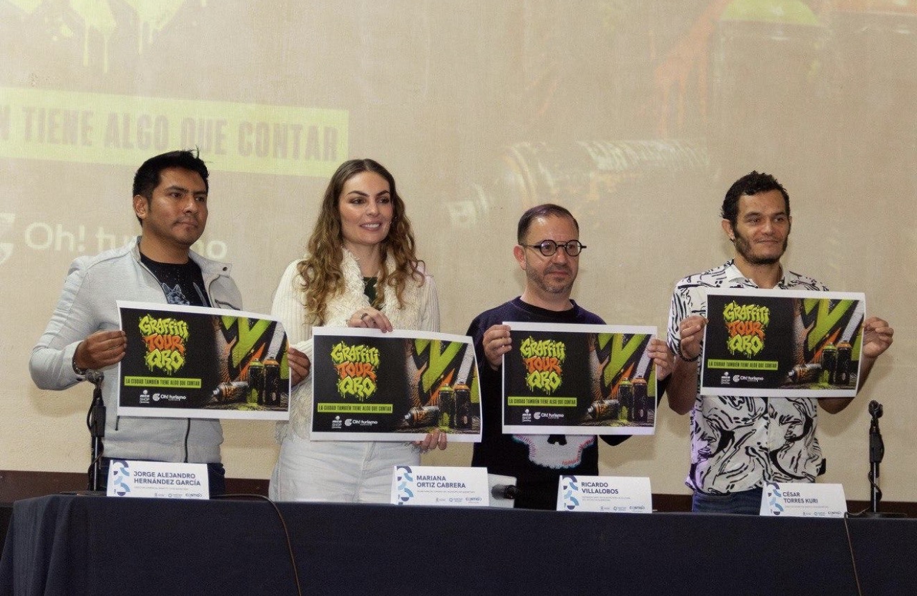 Lanzan Graffiti Tour Querétaro, una alternativa para conocer la ciudad a través de sus murales