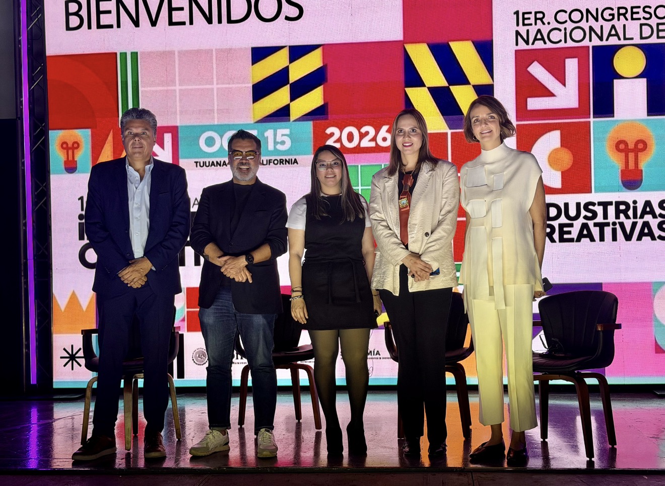 Presenta López Birlain el modelo cultural de Querétaro en el Primer Congreso Nacional de Industrias Creativas en Tijuana