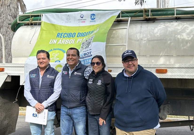 🌳💧 ¡Un recibo digital, un árbol! Municipio de Querétaro y CEA lanzan iniciativa para reforestar la capital
