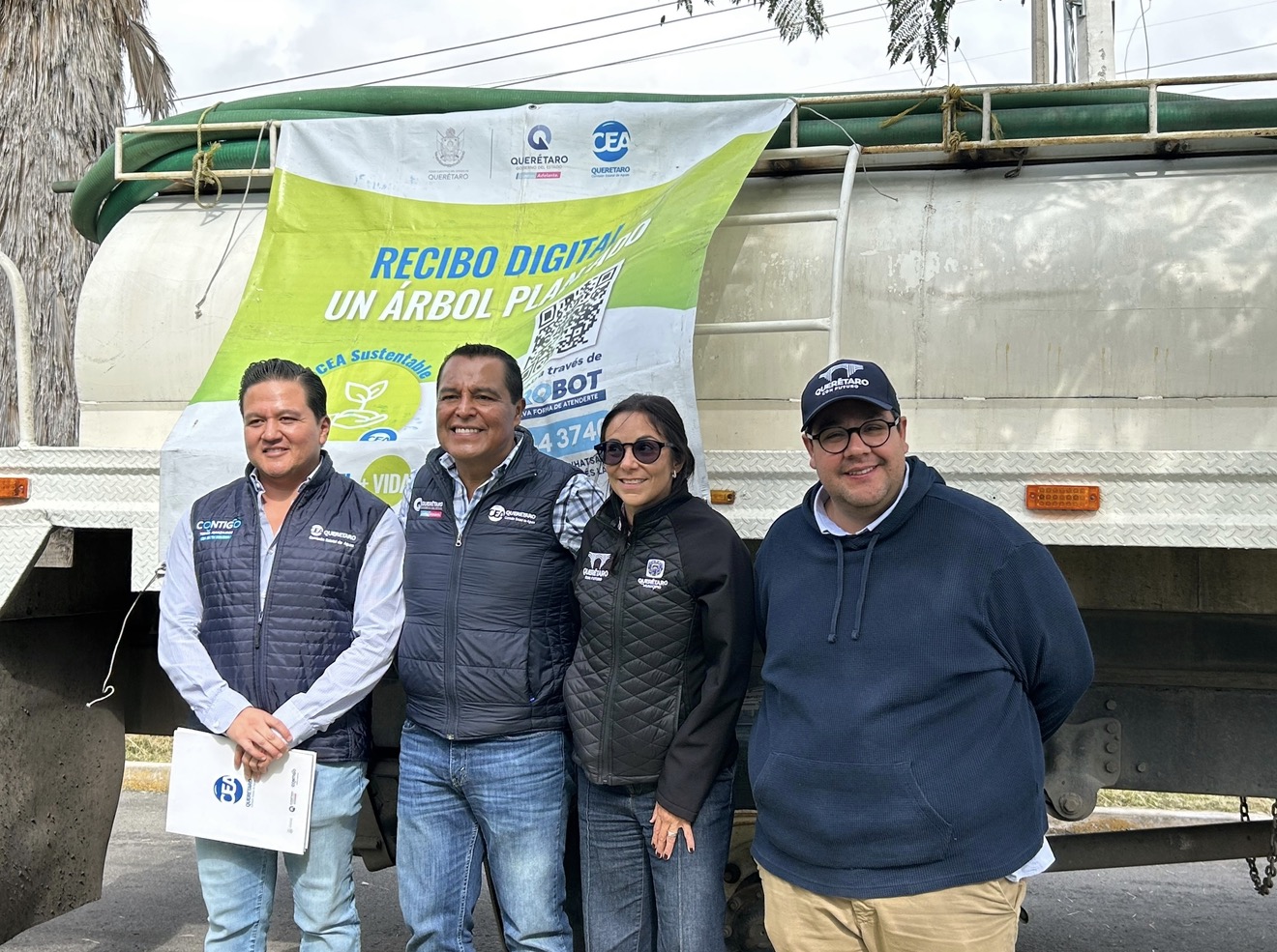 🌳💧 ¡Un recibo digital, un árbol! Municipio de Querétaro y CEA lanzan iniciativa para reforestar la capital