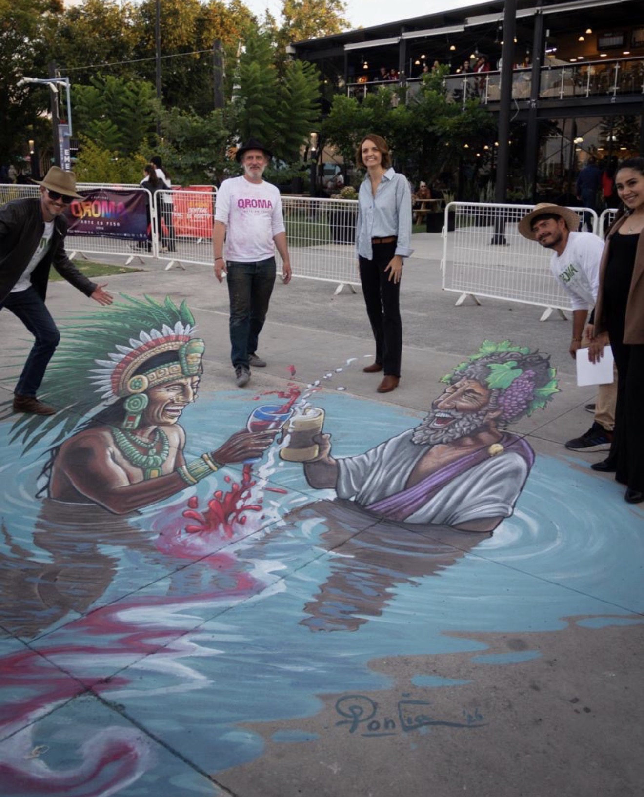 Concluye con éxito el segundo Festival QROMA – Arte en Piso