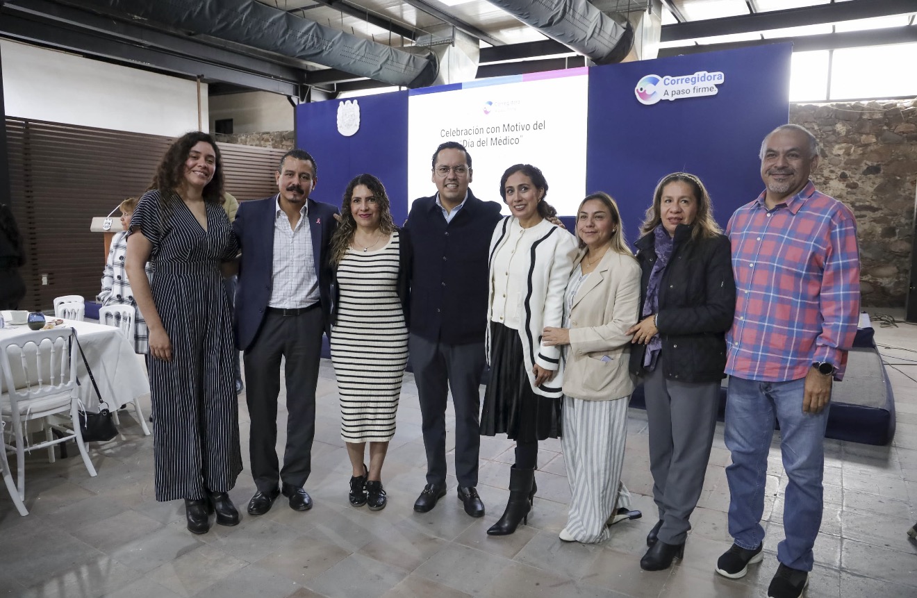 Chepe Guerrero reconoce el trabajo de las y los médicos de Corregidora