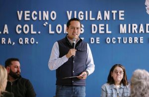🚔 Chepe Guerrero se reúne con vecinos de Lomas del Mirador; Corregidora suma más de mil 600 comités de vigilancia