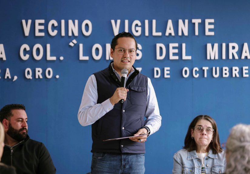 🚔 Chepe Guerrero se reúne con vecinos de Lomas del Mirador; Corregidora suma más de mil 600 comités de vigilancia