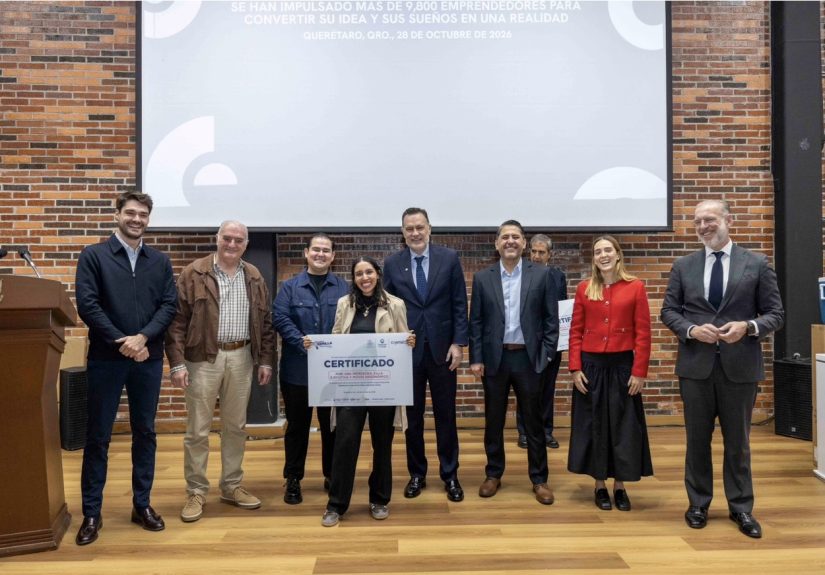 Mauricio Kuri encabeza entrega de Capital Semilla a 50 emprendedores queretanos, con equipamiento e insumos para fortalecer sus negocios