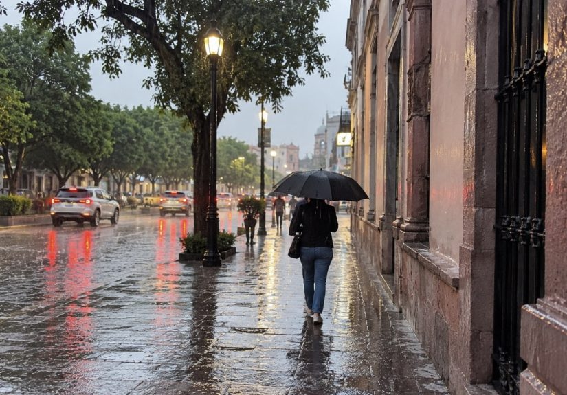Seguirán las lluvias en Querétaro durante la semana; prevén tormentas para el viernes