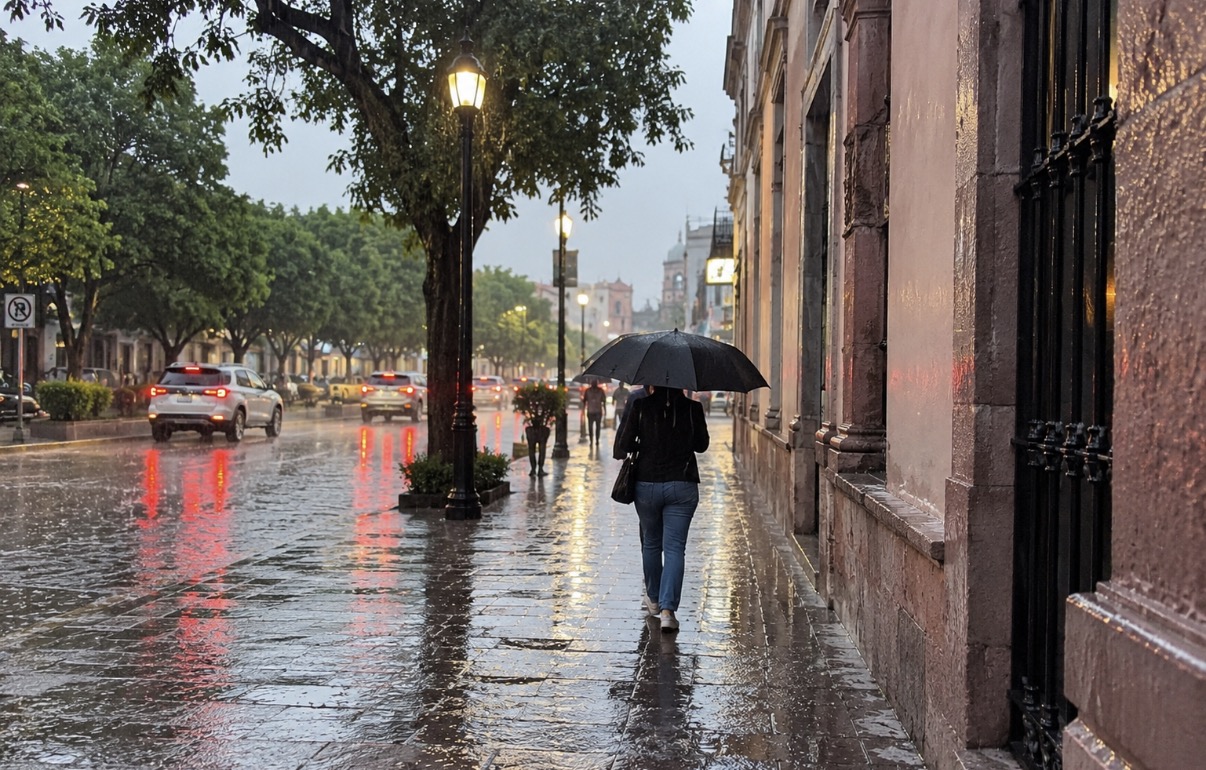 Seguirán las lluvias en Querétaro durante la semana; prevén tormentas para el viernes